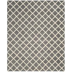 CHATHAM, DARK GREY / IVORY, 8'-9" X 12', Area Rug, CHT718D-9