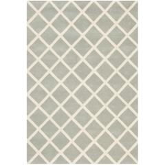 CHATHAM, GREY / IVORY, 4' X 6', Area Rug, CHT718E-4