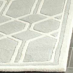 CHATHAM, GREY / IVORY, 2'-3" X 9', Area Rug, CHT725E-29