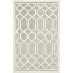 CHATHAM, GREY / IVORY, 4' X 6', Area Rug, CHT725E-4