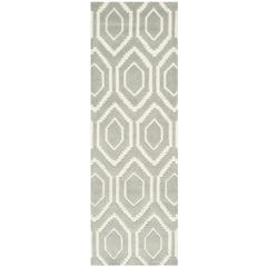 CHATHAM, GREY / IVORY, 2'-3" X 13', Area Rug, CHT731E-213