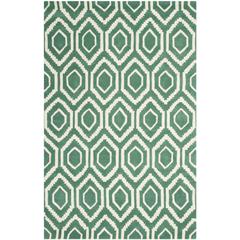CHATHAM, TEAL / IVORY, 6' X 9', Area Rug, CHT731T-6