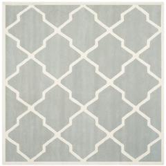 CHATHAM, GREY / IVORY, 8'-9" X 8'-9" Square, Area Rug, CHT735E-9SQ