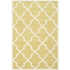 CHATHAM, LIGHT GOLD / IVORY, 4' X 6', Area Rug, CHT735L-4