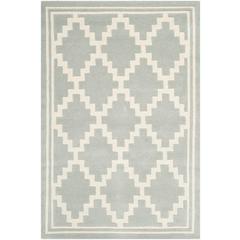 CHATHAM, GREY / IVORY, 5' X 8', Area Rug, CHT743E-5