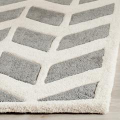 CHATHAM, DARK GREY / IVORY, 2'-3" X 5', Area Rug, CHT746D-25