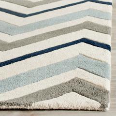 CHATHAM, IVORY / DARK GREY, 2'-3" X 5', Area Rug