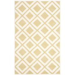 CHATHAM, GOLD / IVORY, 5' X 8', Area Rug
