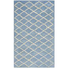 CHATHAM, BLUE GREY, 4' X 6', Area Rug