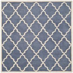 CHATHAM, GREY, 7' X 7' Square, Area Rug, CHT940K-7SQ