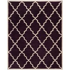 CHATHAM, DARK PURPLE, 8'-9" X 12', Area Rug