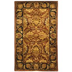 CLASSIC, RUST / BLACK, 2'-3" X 4', Area Rug