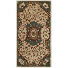 CLASSIC, IVORY / LIGHT BLUE, 2'-3" X 4', Area Rug