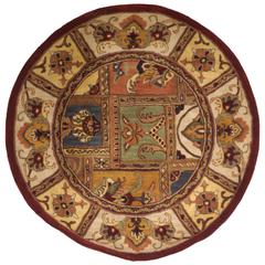 CLASSIC, ASSORTED, 6' X 6' Round, Area Rug, CL386A-6R