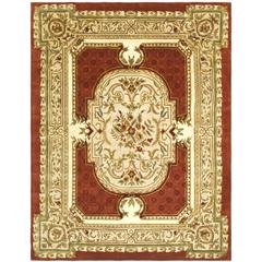 CLASSIC, BURGUNDY, 6' X 9', Area Rug