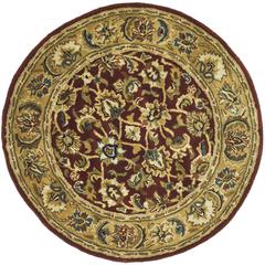 CLASSIC, RUST / CAMEL, 5' X 5' Round, Area Rug