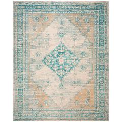 CLV-CLASSIC VINTAGE, AQUA, 6' X 9', Area Rug