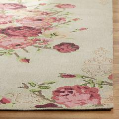 CLV-CLASSIC VINTAGE, BEIGE / RED, 4' X 6', Area Rug