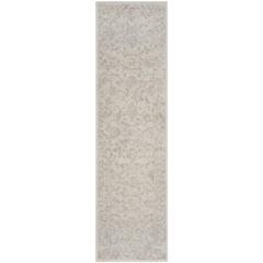 CARNEGIE, CREAM / LIGHT GREY, 2'-3" X 8', Area Rug, CNG621C-28