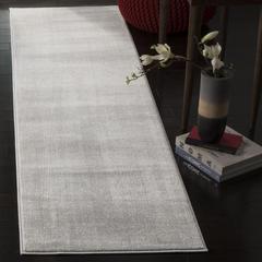 CARNEGIE, LIGHT GREY / CREAM, 2'-3" X 8', Area Rug, CNG621G-28