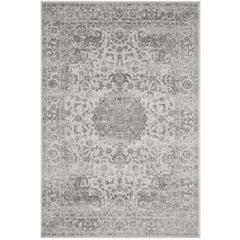 CARNEGIE, CREAM / DARK GREY, 4' X 6', Area Rug, CNG631K-4