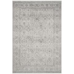 CARNEGIE, LIGHT GREY / GREY, 4' X 6', Area Rug