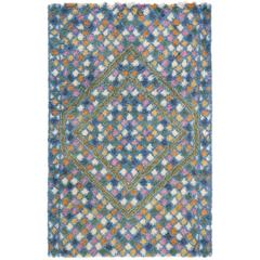 CASABLANCA, IVORY / BLUE, 5' X 8', Area Rug, CSB750A-5