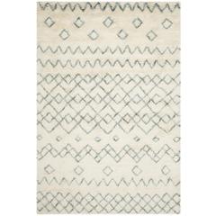 CASABLANCA, IVORY / BLUE, 6' X 9', Area Rug, CSB806A-6
