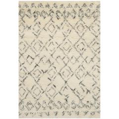 CASABLANCA, IVORY / GREY, 4' X 6', Area Rug, CSB845A-4