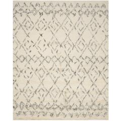 CASABLANCA, IVORY / GREY, 10' X 14', Area Rug