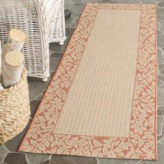 COURTYARD, NATURAL / TERRA, 2'-3" X 6'-7", Area Rug, CY0727-3201-27