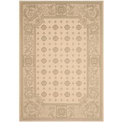 COURTYARD, NATURAL / OLIVE, 5'-3" X 7'-7", Area Rug, CY1356-1E01-5