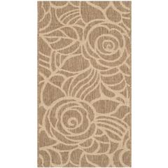 COURTYARD, COFFEE / SAND, 2'-7" X 5', Area Rug, CY5141B-3