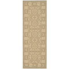 COURTYARD, COFFEE / SAND, 2'-3" X 6'-7", Area Rug, CY5146B-27
