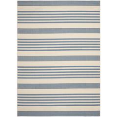 COURTYARD, BEIGE / BLUE, 9' X 12', Area Rug, CY6062-233-9