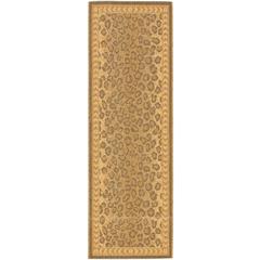 COURTYARD, NATURAL / GOLD, 2'-3" X 6'-7", Area Rug, CY6100-39-27