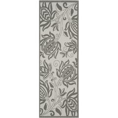 COURTYARD, LIGHT GREY / ANTHRACITE, 2'-3" X 6'-7", Area Rug, CY6109-78-27