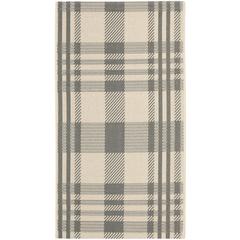 COURTYARD, GREY / BONE, 2'-7" X 5', Area Rug, CY6201-236-3