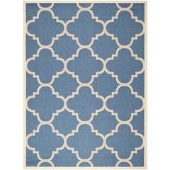 COURTYARD, BLUE / BEIGE, 9' X 12', Area Rug, CY6243-243-9