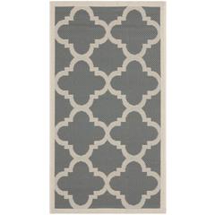 COURTYARD, GREY / BEIGE, 2'-7" X 5', Area Rug, CY6243-246-3