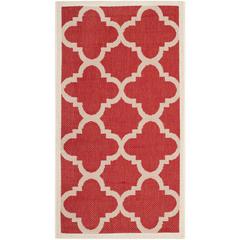 COURTYARD, RED, 2'-7" X 5', Area Rug, CY6243-248-3