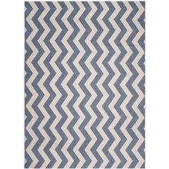 COURTYARD, BLUE / BEIGE, 9' X 12', Area Rug, CY6245-243-9