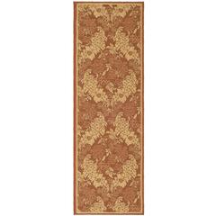 COURTYARD, BRICK / NATURAL, 2'-3" X 6'-7", Area Rug, CY6582-48-27