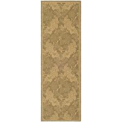 COURTYARD, GOLD / NATURAL, 2'-3" X 6'-7", Area Rug, CY6582-49-27