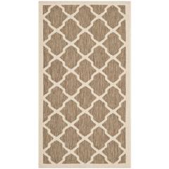 COURTYARD, BROWN / BONE, 2'-7" X 5', Area Rug, CY6903-242-3