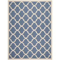 COURTYARD, BLUE / BEIGE, 9' X 12', Area Rug, CY6903-243-9