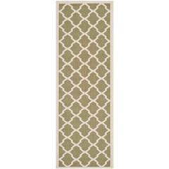 COURTYARD, GREEN / BEIGE, 2'-3" X 6'-7", Area Rug, CY6903-244-27