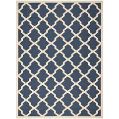 COURTYARD, NAVY / BEIGE, 9' X 12', Area Rug, CY6903-268-9