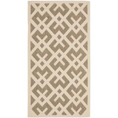 COURTYARD, BROWN / BONE, 2'-7" X 5', Area Rug, CY6915-232-3
