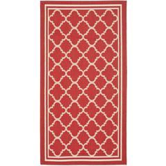 COURTYARD, RED / BONE, 2'-7" X 5', Area Rug, CY6918-248-3